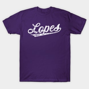 Celebrate the Lopes with this unique vintage script design T-Shirt